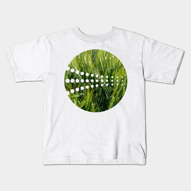 green Grain Kids T-Shirt by FromBerlinGift